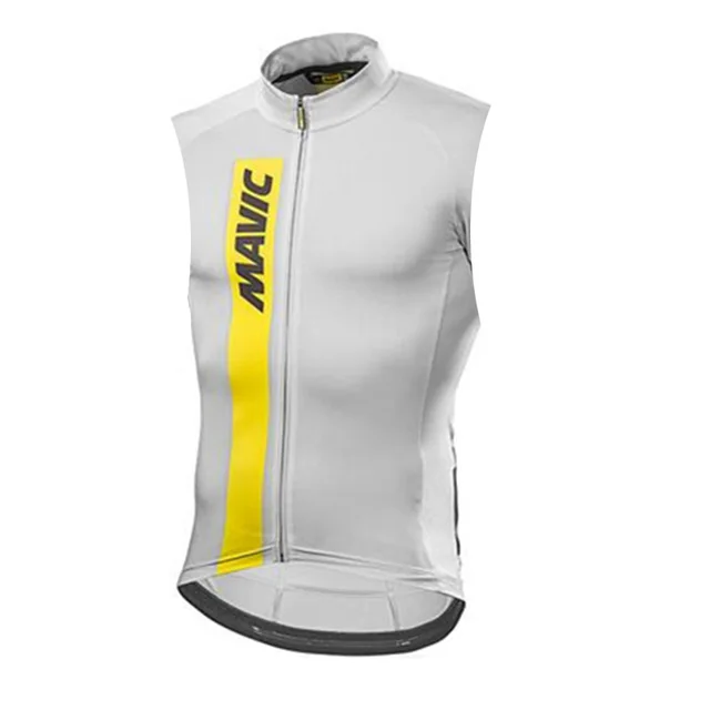 Cycling Jersey men MAVIC Mesh Cycling Vest Sleeveless Bike Bicycle