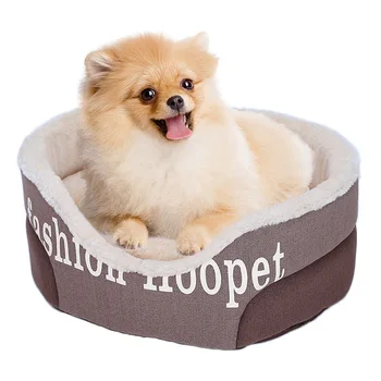

Cute letters dog cat pet sofa bed House for chihuahua winter Soft Fleece warm dog Bed kennel nest dog mat cushion mattress