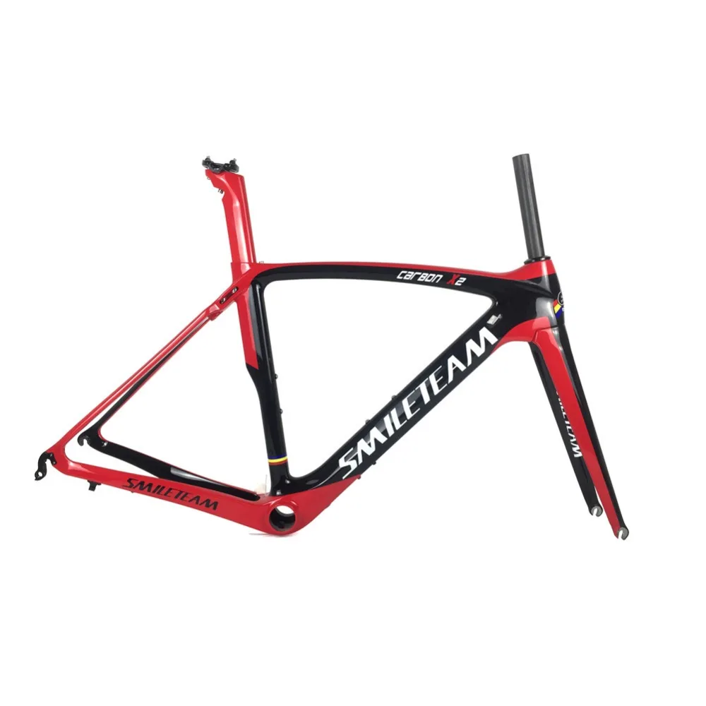 Cheap Smileteam 2019 New Full Carbon Fiber Road Bike Frame 700C Racing Bicycle Carbon Frameset With Wheelset Headset BB386 UD Glossy 1 Cheap Smileteam 2019 New Full Carbon Fiber Road Bike Frame 700C Racing Bicycle Carbon Frameset With Wheelset Headset BB386 UD Glossy 1