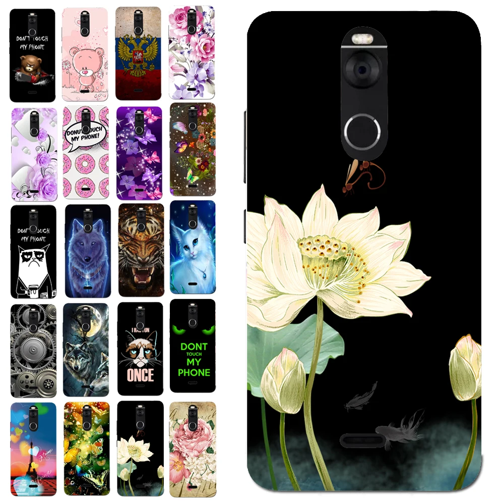 Роскошный чехол для Fly FS520 Selfie 1 крышка с флорой и цветочным узором|phone cases|case for flycase