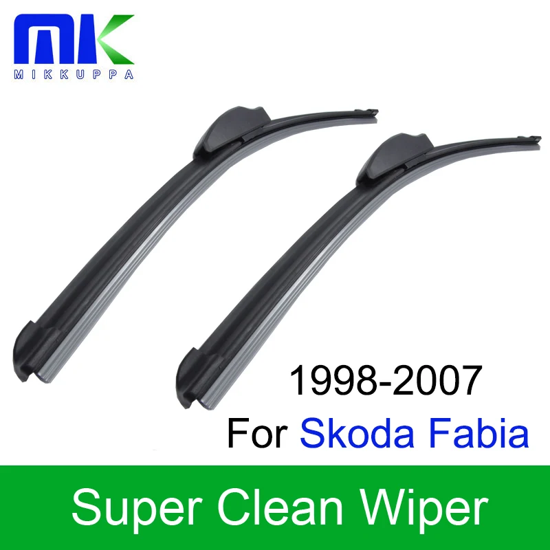 Щетки стеклоочистителя для Skoda Fabia 1998-2007 21 + 19 дюймов | Автомобили и мотоциклы