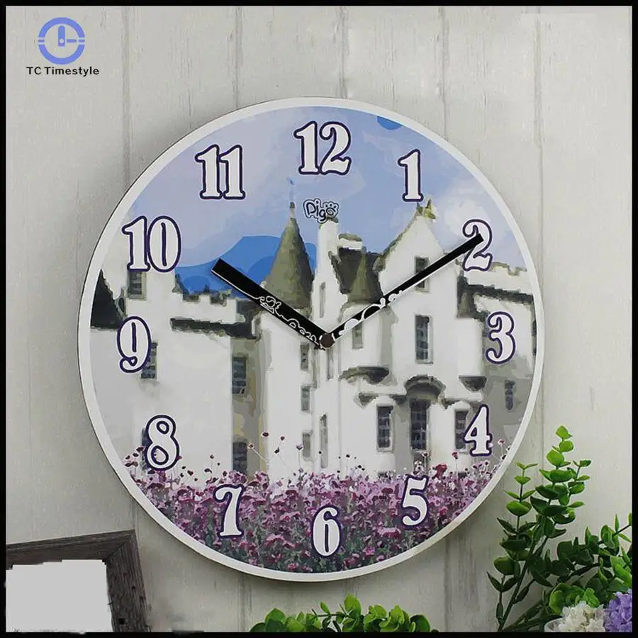 

Living Room Wall Clock Modern Design Large Silent Decorative Kitchen Wall Clocks Needles Number Hanging Watches