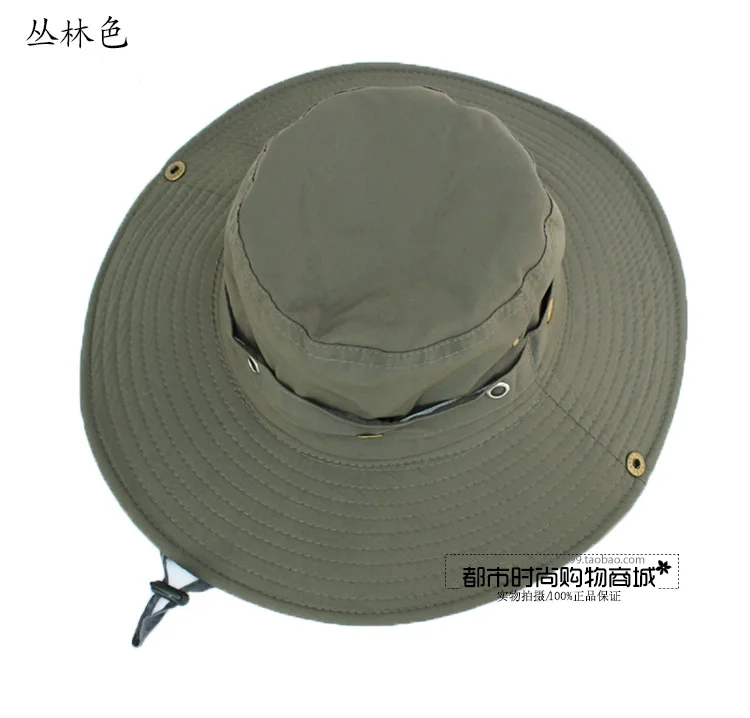 bucket hats Fashion Hiking Cap Hunting Fishing Sun Block Outdoor Bob