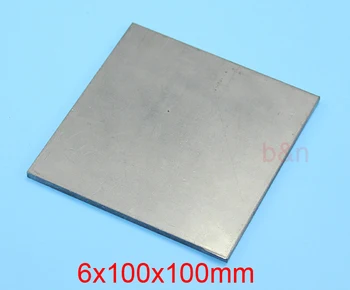 

6mm thickness 100mm width 100mm length magnesium board AZ31B magnesium alloy sheet MgAIZn plate