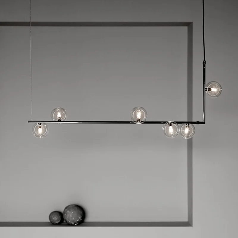 

Nordic modern Black Metal Led Pendant Lights Dining Room Led hanglamp Living Room Led Pendant Lamp luminiare Light Fixtures