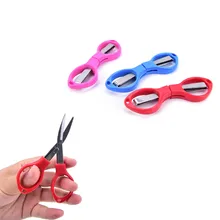 Складные бытовые ножницы из нержавеющей стали, Офисные ножницы для резки бумаги, Острые Ножницы для студентов, DIY ножницы, инструмент, кухонные ножницы