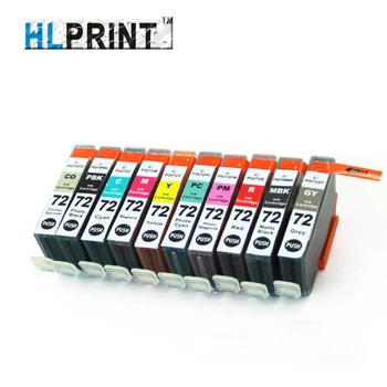 

PGI72 ink cartridge Compatible Canon PIXMA Pro10 PBK/MBK/C/M/Y/PM/PC/R/GY/CO printer 10pcs/lot
