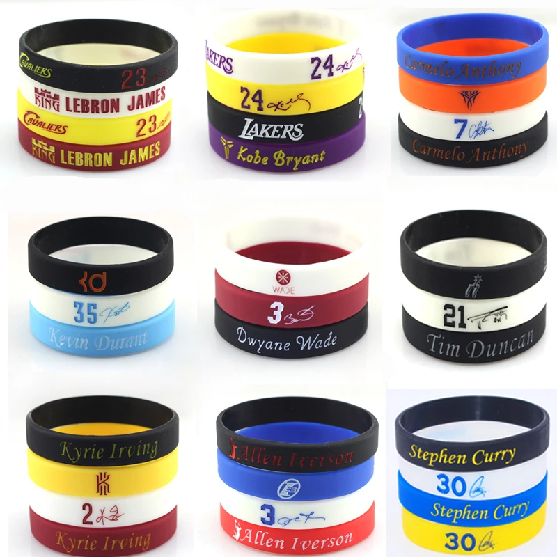 Popular Basketball Silicone BraceletsBuy Cheap Basketball Silicone