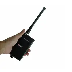 Высококачественный беспроводной проводной детектор жучков RF видео и аудио сигнал детектор черный RF металлоискатель Для govermant и полиции 007A