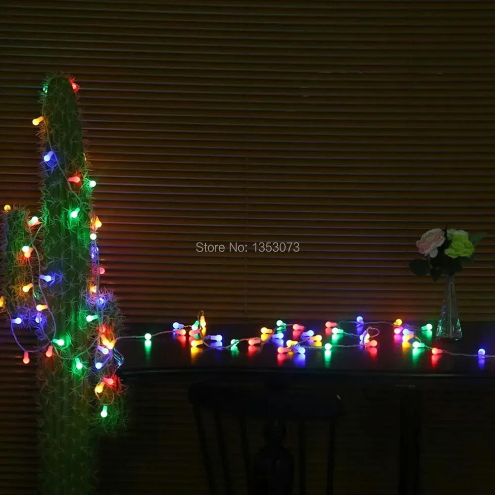 2016 Creative Novelty Lights  Ball led String Garland Pandant Light for Garden Decoration Party Decoration Christmas lights - rgb lighting 1-2