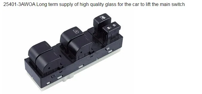 

Power Window Lifter Switch for NISSAN Sunny N17 25401-3AW0A auto switch