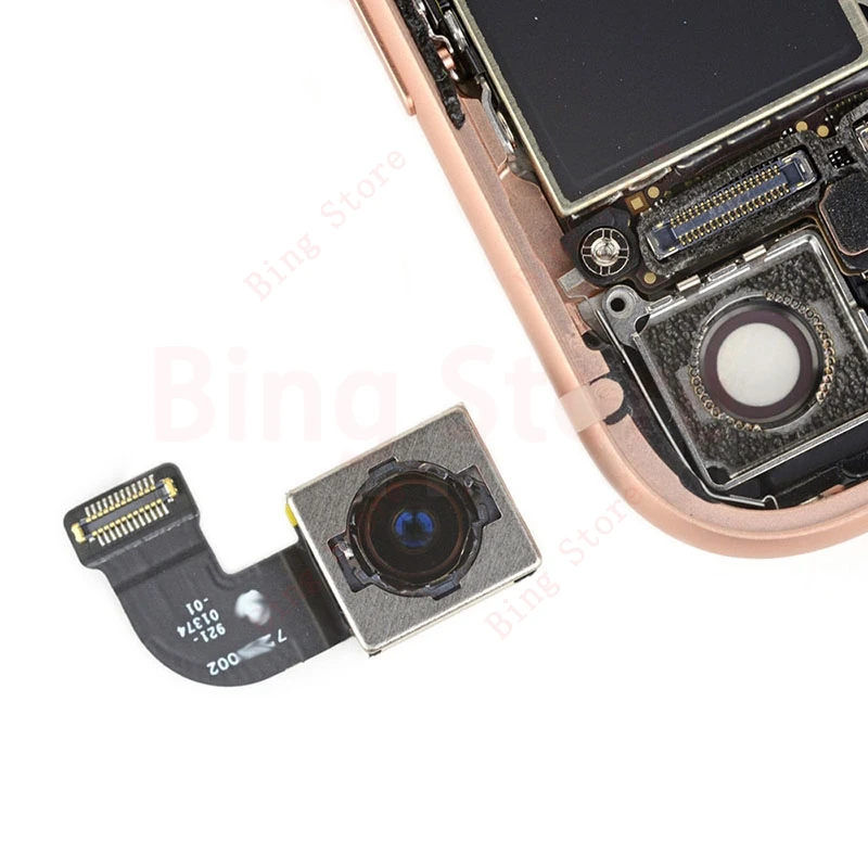 Подлинная основная задняя камера для iPhone 4 4S 5C 6 задняя камера с гибким кабелем фронтальная модель 100% протестированные Запчасти для сотовых ...