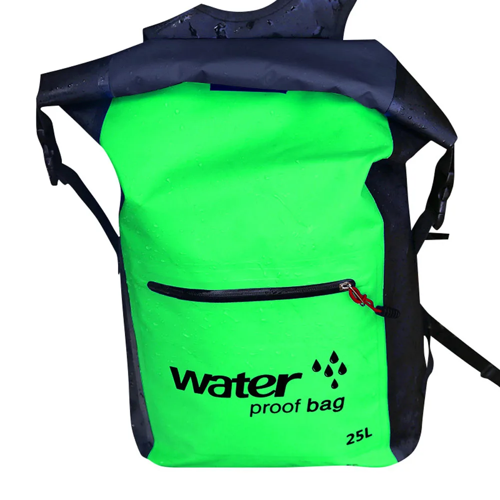 Горячий водонепроницаемый рюкзак с мягким рукавом для ноутбука для путешествий Велоспорт Кемпинг Туризм рафтинг DO2 - Цвет: green