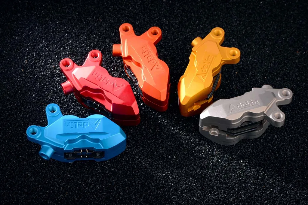 

Original Adelin Brake Caliper Adl-5r 4 Piston Brake Pump Cnc Forged Aluminum For Yamaha Scooter Force Jog Rsz Honda Modify