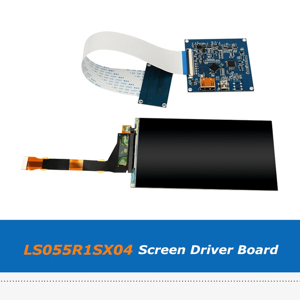 SLA DLP ANYCUBIC Photon Запчасти для 3D принтера 5 ''LS055R1SX04 дисплей с HDMI на MIPI контроллер