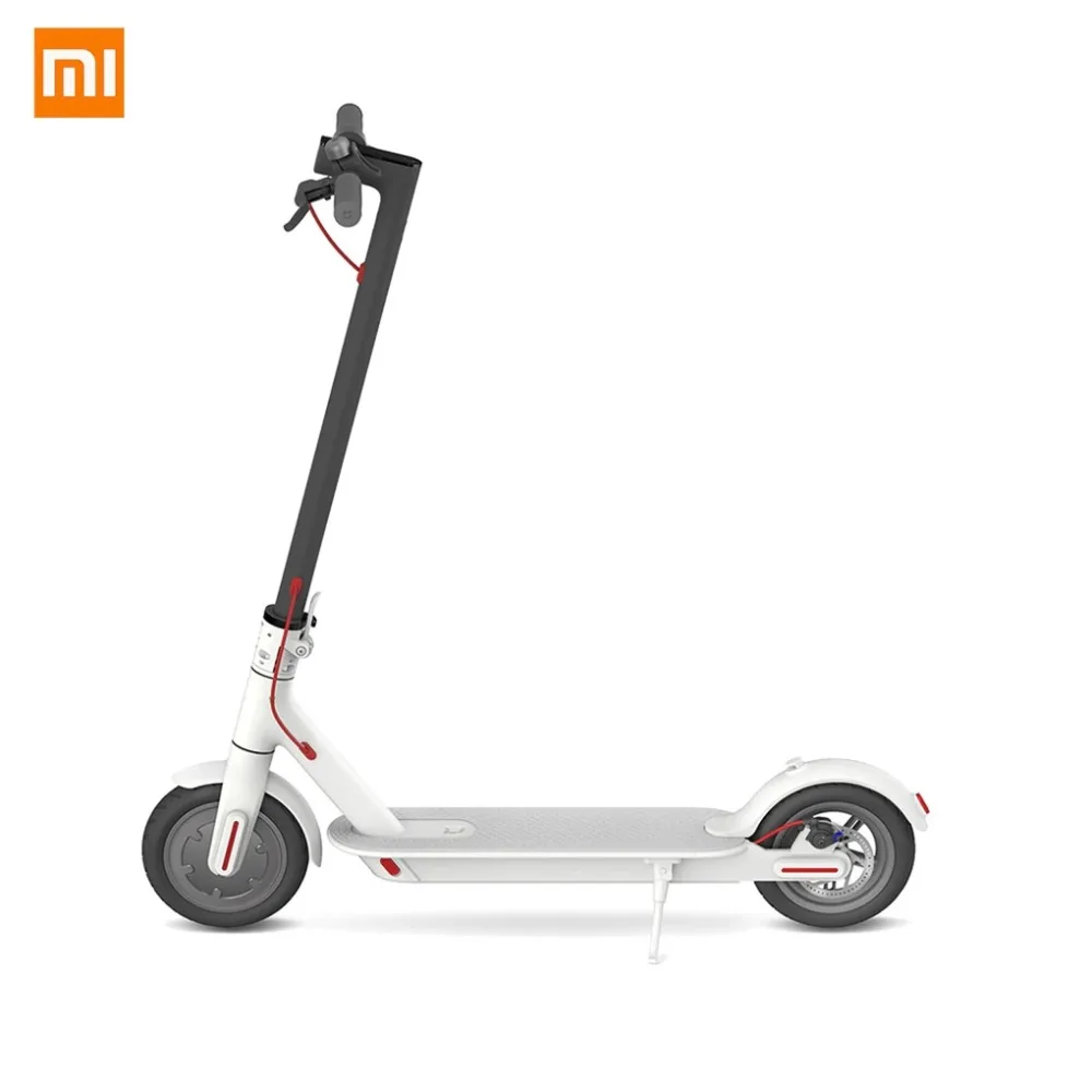 

Xiaomi Mi Electric Scooter, Stunt scooter, 25 km/h, 100 kg, White, 20°, Aluminium
