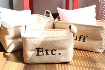 

Storage Basket Linen Material Large Capacity Dirty Clothes Toy Folding Sort Out Boxes Home Durable Hot Sale W9050
