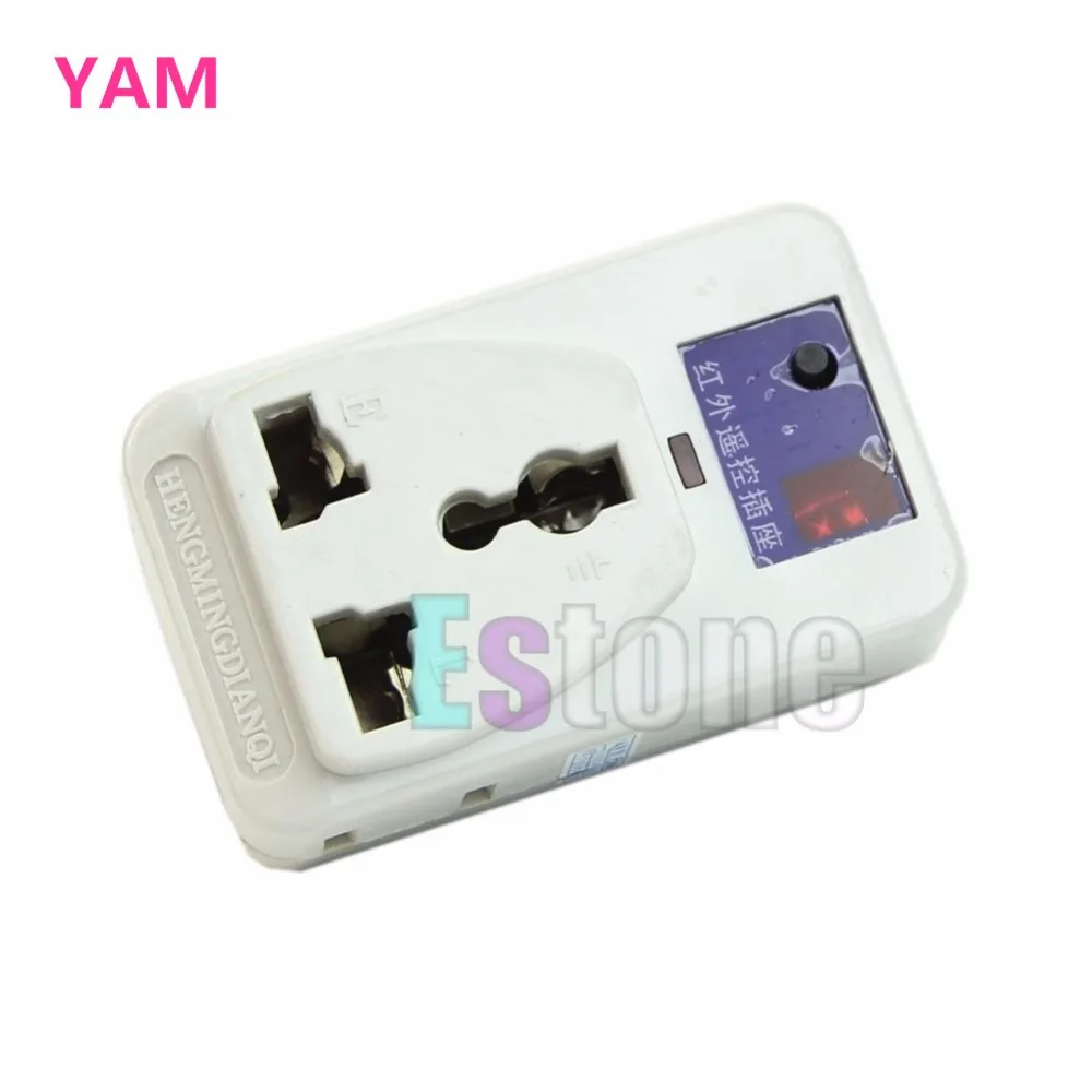 AC Power Energy Saving IR Infrared Wireless Remote Control Outlet Switch Socket Whosale&DropShip|socket remote|socket wirelesssocket ir |