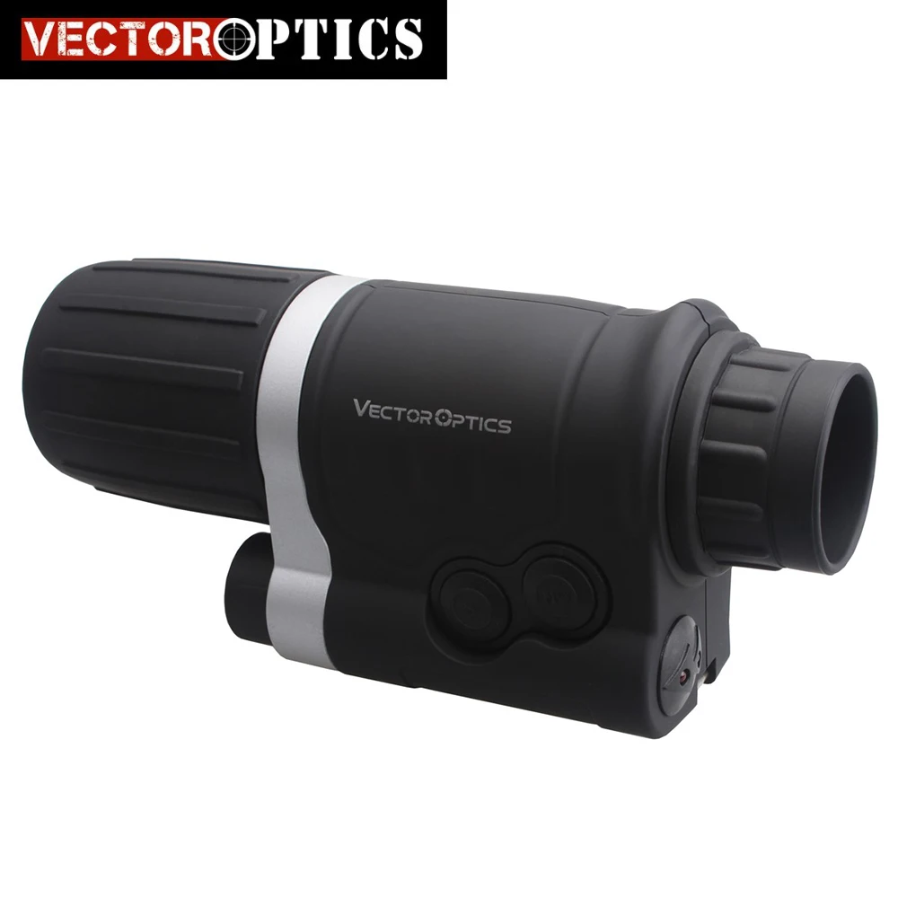 Vector Optics 3X42 3x Magnification Gen 1+ Infrared IR Monocular Night Vision Scope Riflescope Hunting with Helmet Tripod