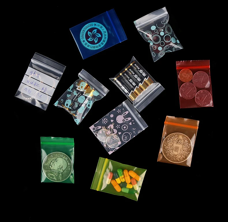 HARDIRON اللون الطباعة البسيطة قفل بسحّاب حقيبة التخزين مجوهرات مسحوق شفافة PE مختلطة نمط البلاستيك مختومة كيس تغليف HARDIRON اللون الطباعة البسيطة قفل بسحّاب حقيبة التخزين مجوهرات مسحوق شفافة PE مختلطة نمط البلاستيك مختومة كيس تغليف