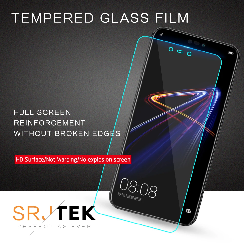 SRJTEK 9 H 5D Полный закаленное Стекло для htc один M7 801e Экран протектор Защитная пленка