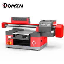 DOMSEM A3 Plus Impressora Jato de tinta UV Flatbed Máquina de Impressão Em Relevo Levantado Texturizada A3 3D Versão Atualizada Para A Caixa Do Telefone(China)