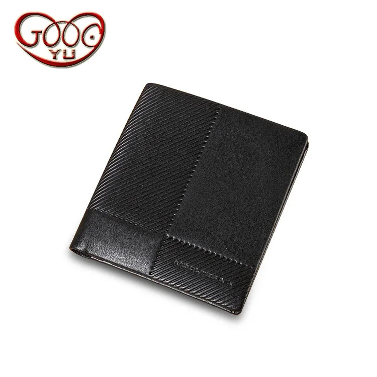 

Men's business wallet Short paragraph Doka bit purse leather vertical section leather wallet