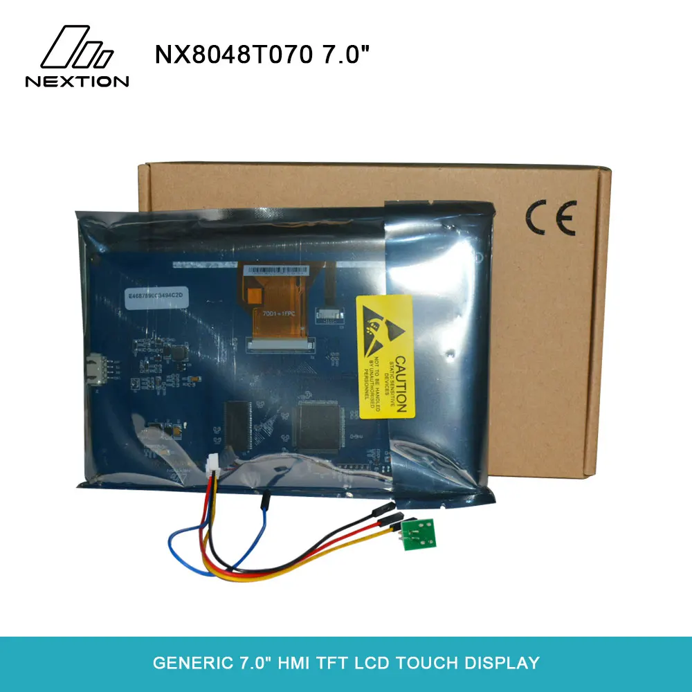 

Nextion NX8048T070 - 7.0" HMI Intelligent Touch Display USART TFT LCD Module Best Solutions To Traditional LCD/LED Nixie Tube