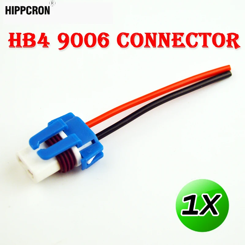 Hippcron коннекторы для HB4 9006 8 см гнездо автоматической лампы автомобиля|auto bulb socket|hb4