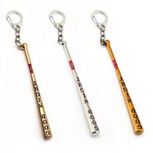 Брелок бейсбольная бита для мужчин, 3 вида цветов, отряд самоубийц, брелок для мужчин, подарок, подарок, llavero 12172(China)