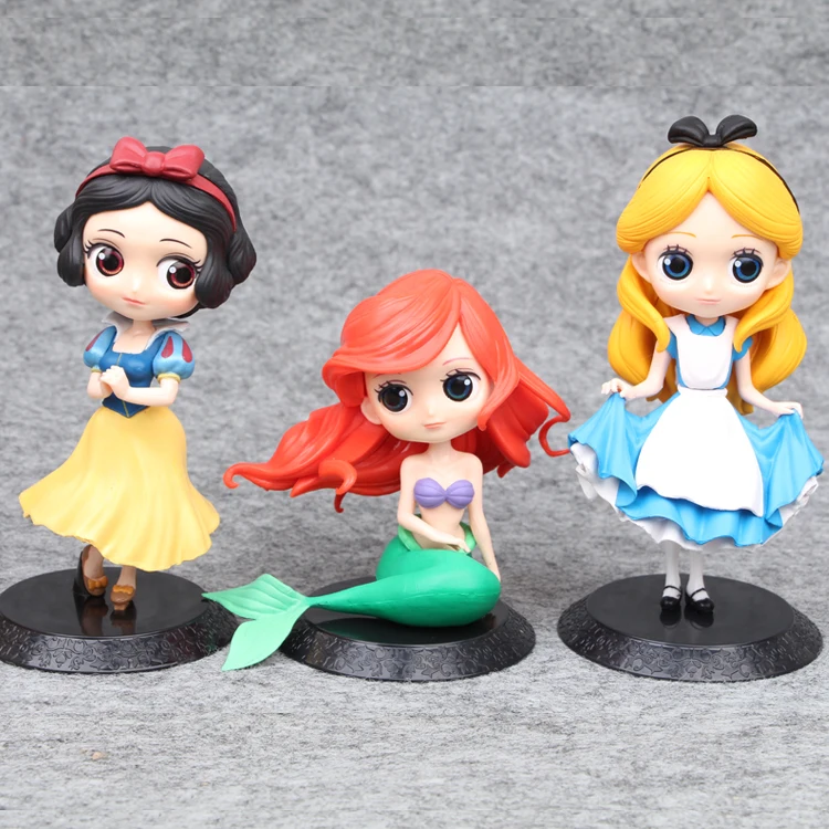Игрушки из мультфильма Алиса в стране чудес 3 шт./лот 11 16 см|disney toys|action figurepvc action figure