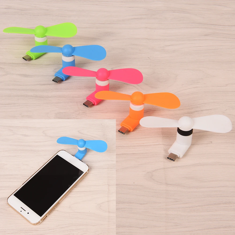 1pc For Samsung Xiaomi Android Cellphone Fan Micro Usb Type C 1pc For Samsung Xiaomi Android Cellphone Fan Micro Usb Type C