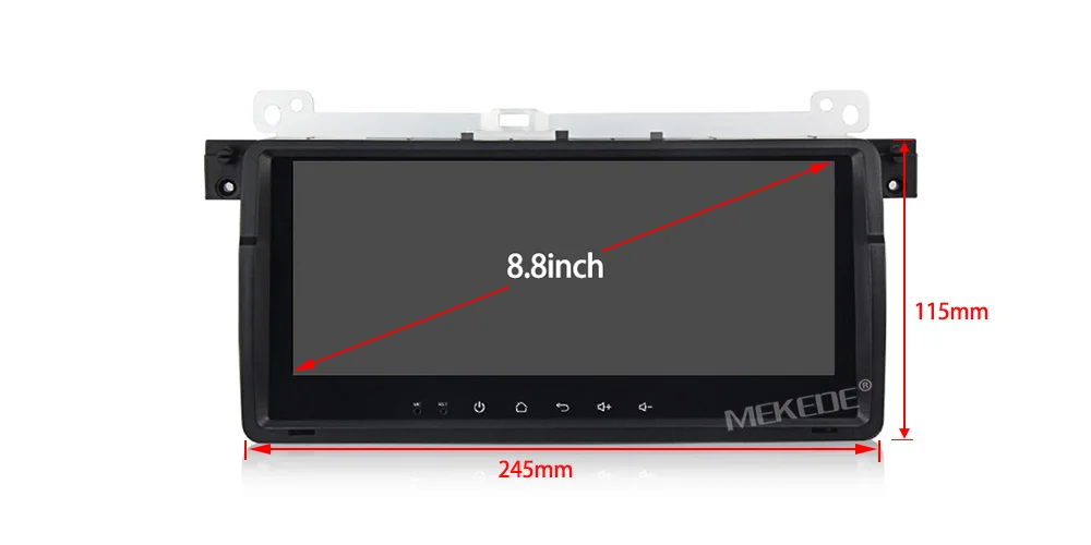 Cheap 2+32G 7 inch Android 9.1 for bmw E46,M3,car dvd,gps navigation,wifi,BT,canbus,radio,RDS,quad core,1024x600,support obd2,dvr 28