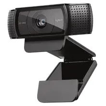 Веб-камера с автофокусом для записи видео logitech C920 с микрофоном Full HD 1080P 60 fps камера для ноутбука/ПК