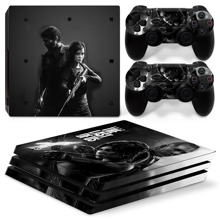 Защитная пленка Наклейка Обложка Стикеры для Playstation 4 Pro консоли + два PS4 Pro Пульты ДУ для игровых приставок-борьба для Win стиль # tn-p4pro-0396