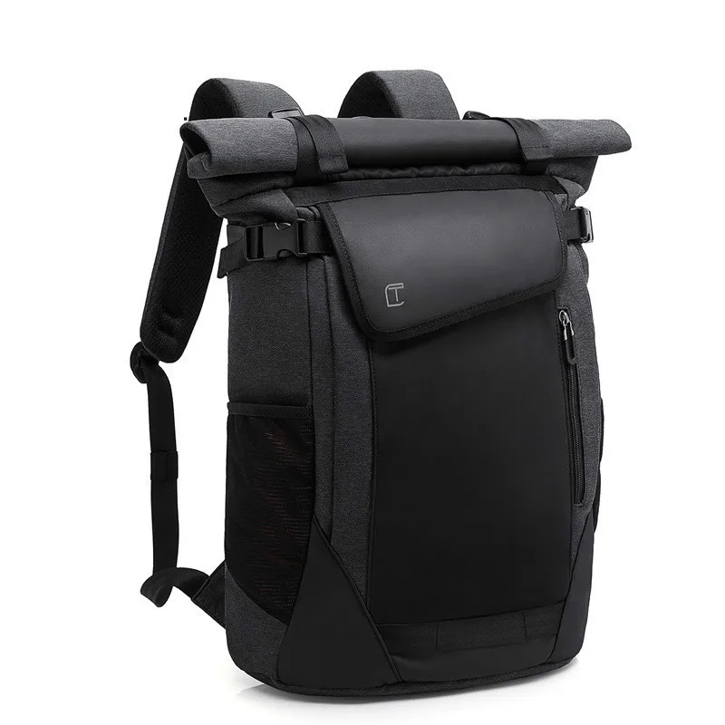 Новинка, мужские рюкзаки для компьютера, унисекс, рюкзак для путешествий для мальчиков, 15,6 дюймов, для ноутбука, багажные сумки для девочек, рюкзак для macbook air 15 - Цвет: Black