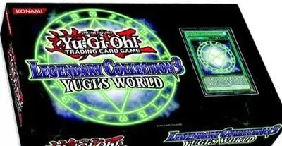 Yugioh Legendary Collection 3: торговая карта Yugiy's World Box(производство было прекращено - Цвет: Светло-серый