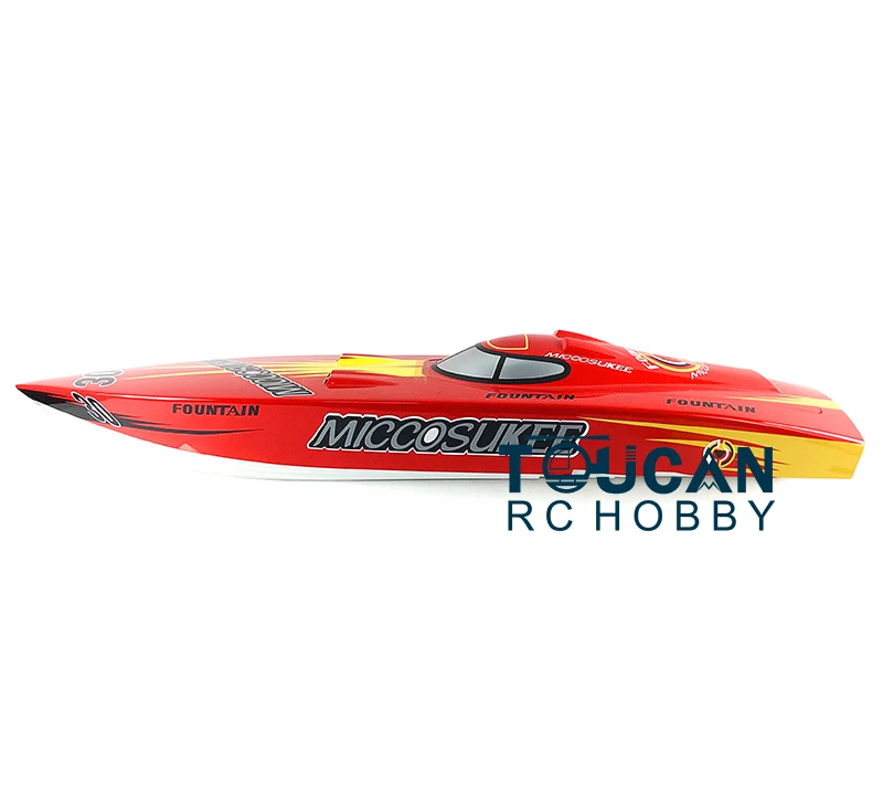 G26IP1 50"FiberGlass Well Painted Boat HULL only for Advanced Player RED TH02722 4