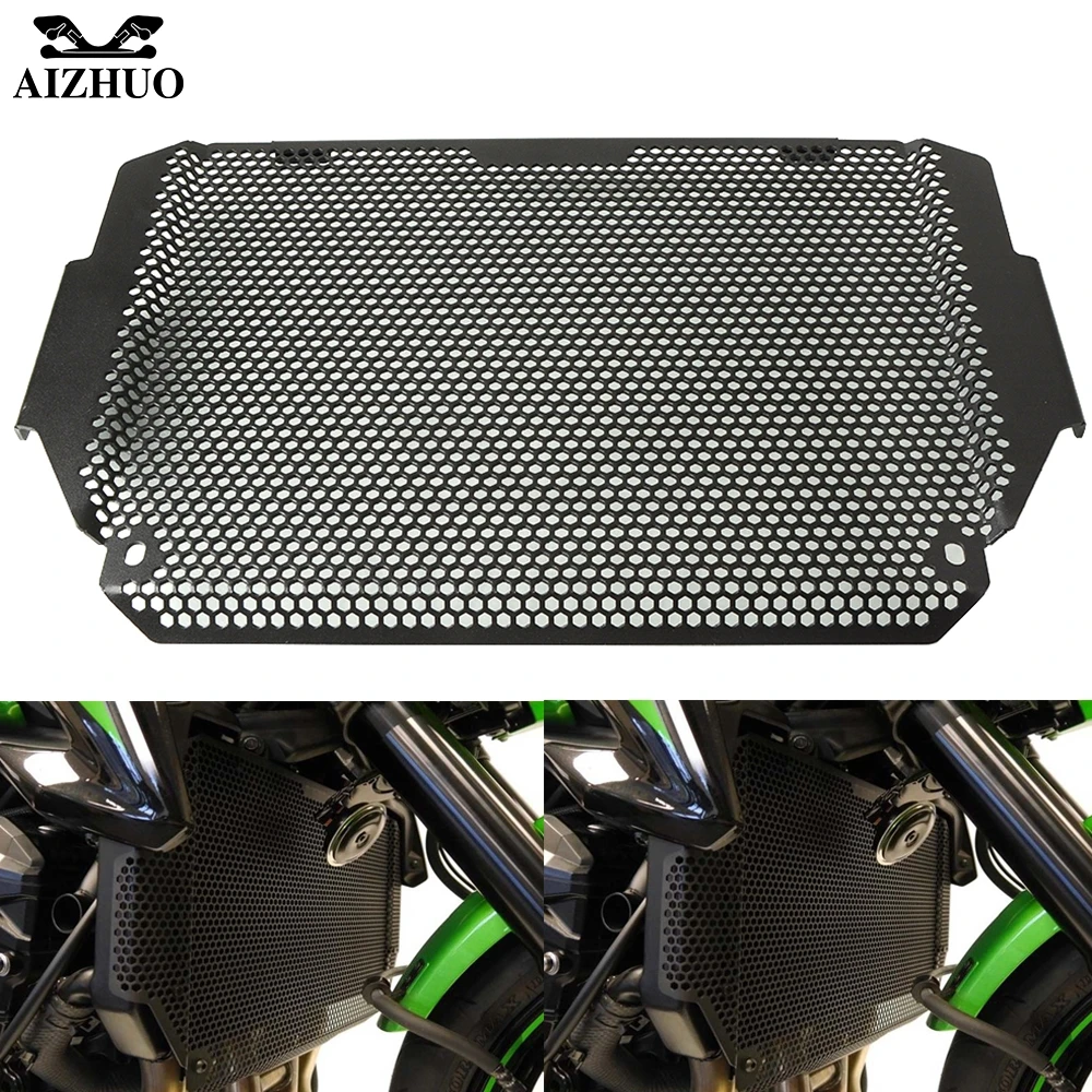 Aluminum Radiator Guard Grille Cover Protection For Kawasaki Z900RS 2018 2019