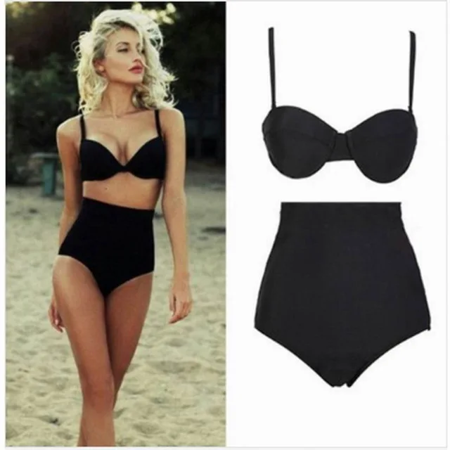 underwire high waisted bikini