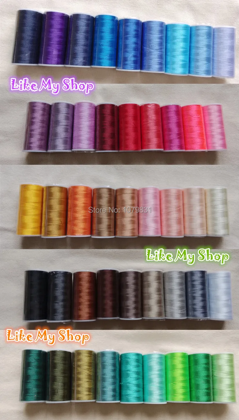 NEW arrival 40wt embroidery machine thread for most Brand embroidery