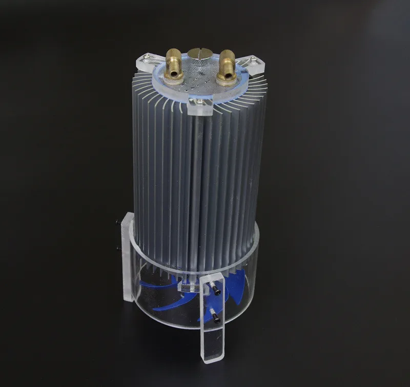 

DIY laptop powered cooler cpu graphics card water liquid cooling tower Water tank Heat sink radiator aluminum DC12V Fan