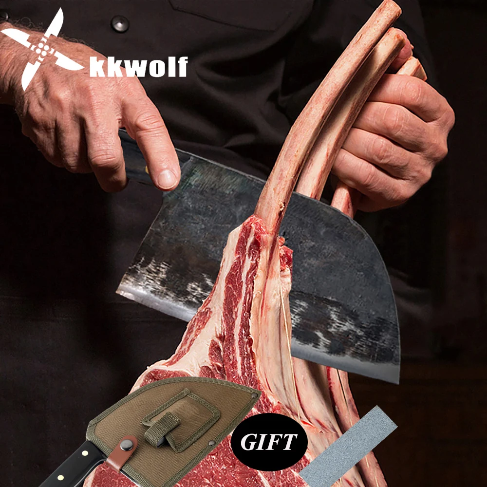 KKWOLF открытый кухонный портативный нож шеф повара походная тактика ручной работы