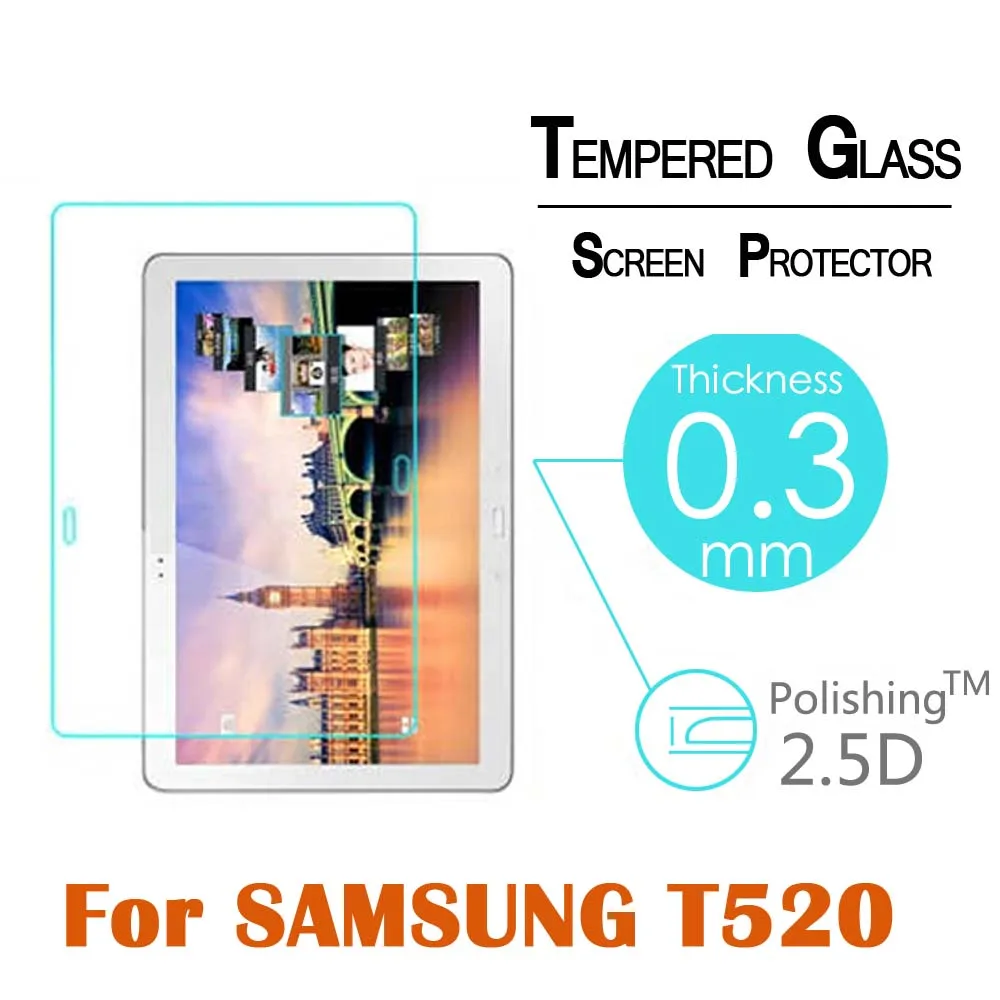 Для Samsung Galaxy Tab Pro T520 T521 T525 10 1-дюймовый Планшет закаленное стекло Защита экрана 2.5D 9H