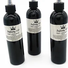 Чернил татуировки большая бутылка татуировки Цвет Профессиональный Профессиональные татуировки черный цвет материала 249 мл Красота Инструменты обору