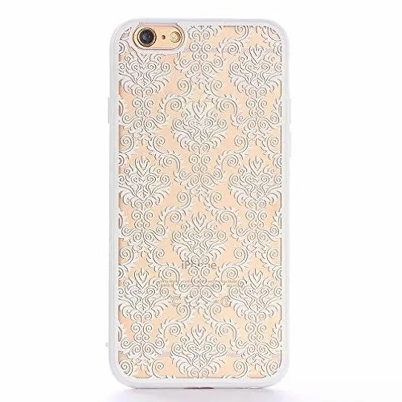 For-iPhone-6S-Case-6-7-Plus-5-5S-SE-Baroque-Retro-Court-Lace-Pattern-Texture-Hard-Plastic-Clear-Cover-Mobile-Phone-Accessories-1 (6)