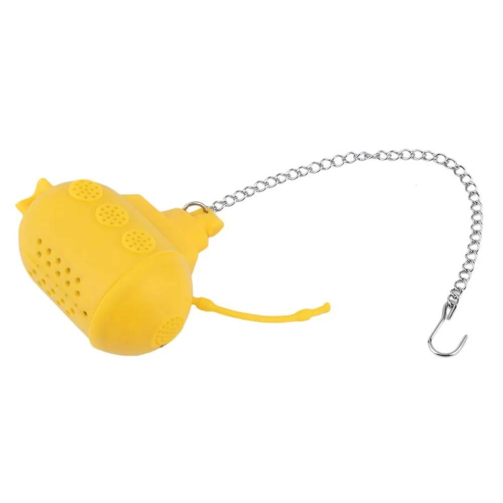 

1Pc Diver Tea Bag Tea Strainers Food Grade Silica Gel Tea Device Personality Creative Teaspoon Tea Device for Home Office