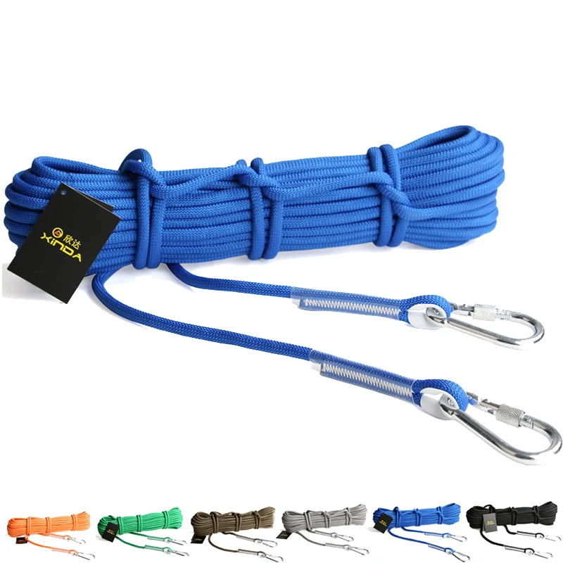 Professional 10M Outdoor Rock Climbing Rope High Strength Cord Safety