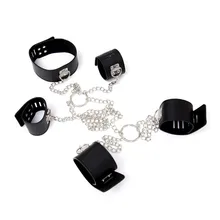 Секс Инструменты для продажи наручники legcuff воротник секс-игрушки БДСМ фетиш ограничивающая повязка жгут набор секс-игрушки для взрослых для обувь для мужчин и женщин.