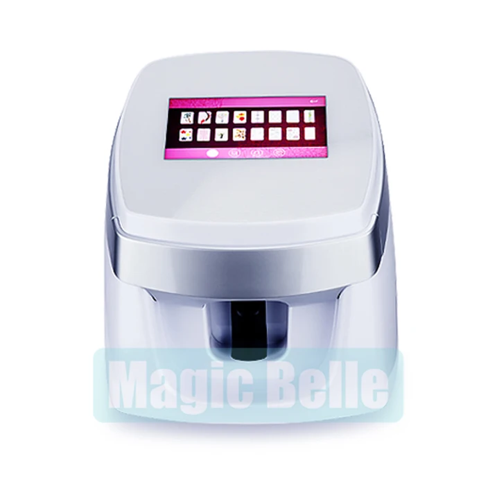 

High End 3D Digital Mobile Nail Printer DIY Nail Art Printing Machine Color Cartridge